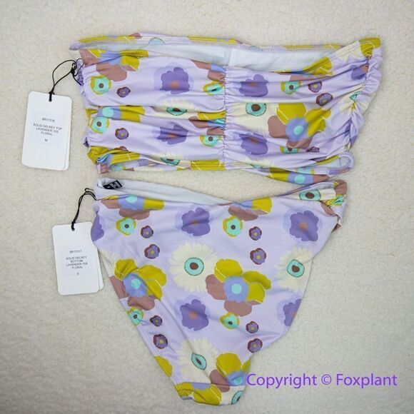 New! Set! Beth Richards Delrey Bikini Top & bottom 70’s floral bikini - Picture 10 of 15